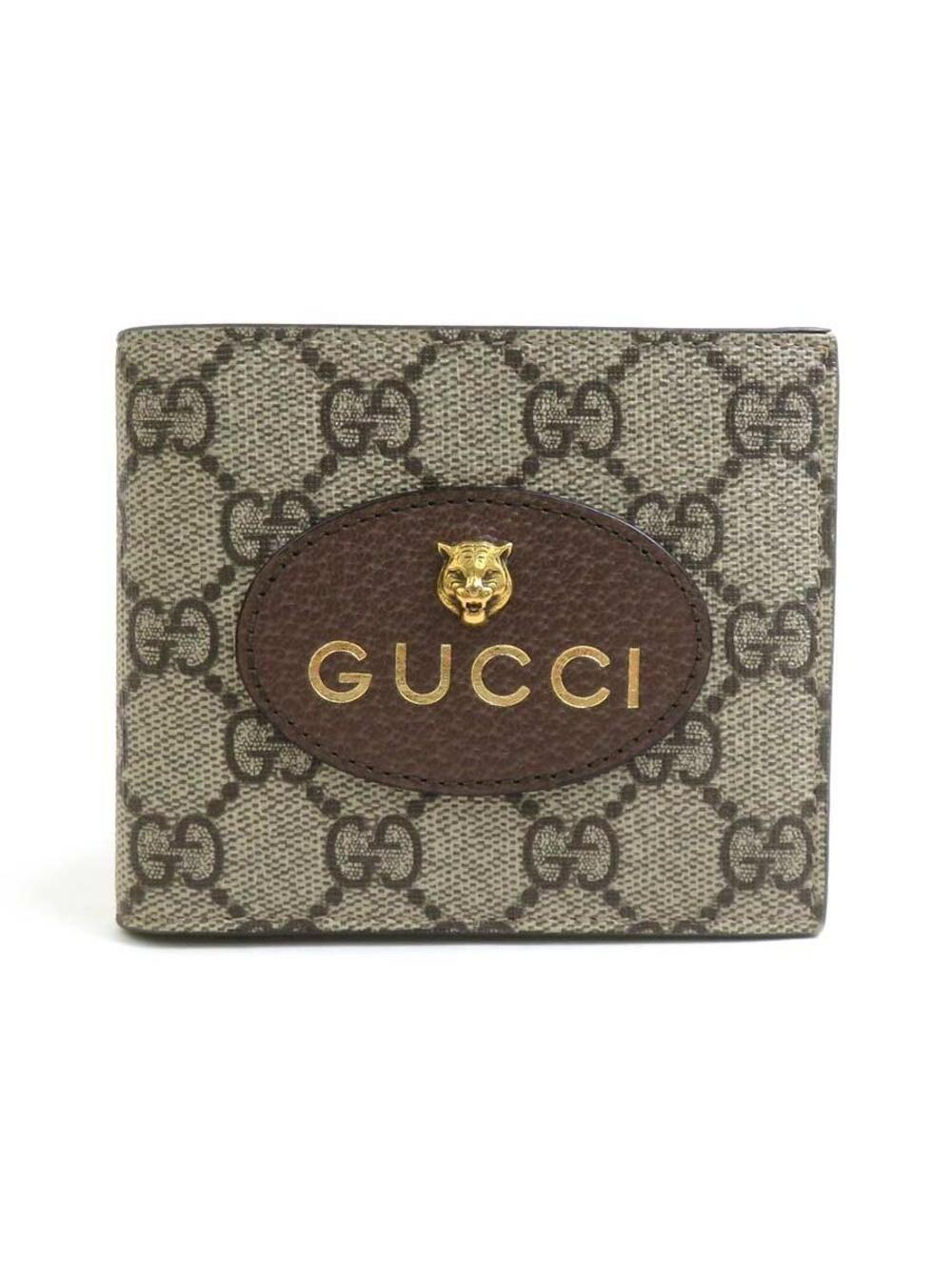 Auth Gucci Gg Supreme Bill Compartment #302645G27B